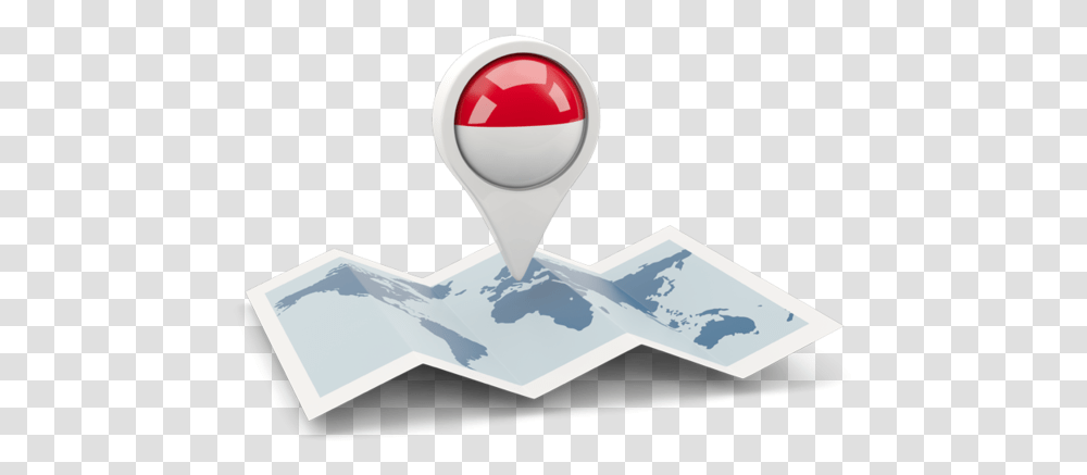 Round Pin With Map Indonesia Map Icon Transparent Png