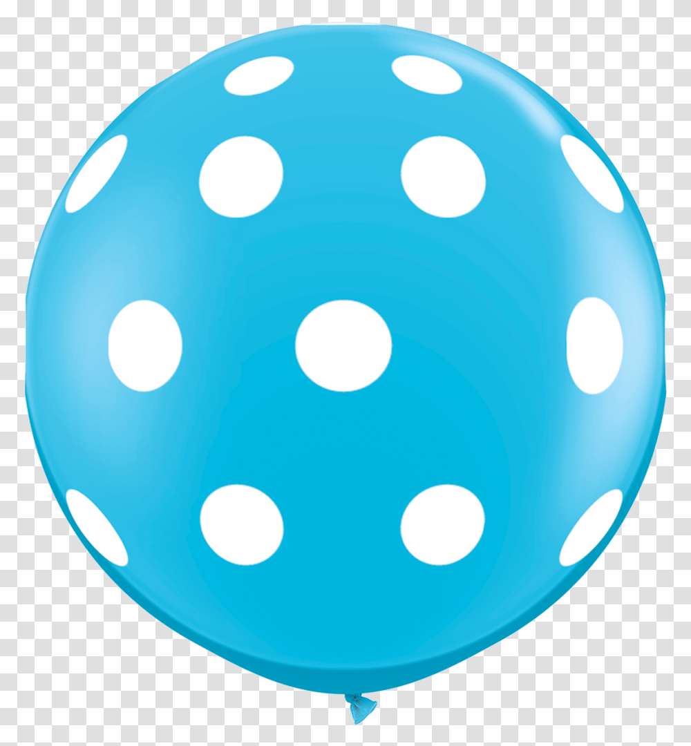 Round Robin S Egg Big Polka Dots A Round V Polka Dot Giant 36 Inch Colored Dots Around Latex Balloons, Sphere, Sport, Sports Transparent Png
