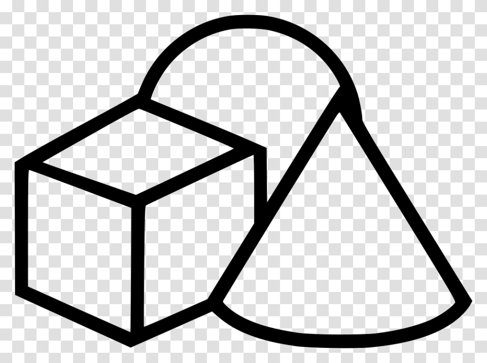 Round Shape Design Free, Triangle, Stencil, Rubix Cube Transparent Png