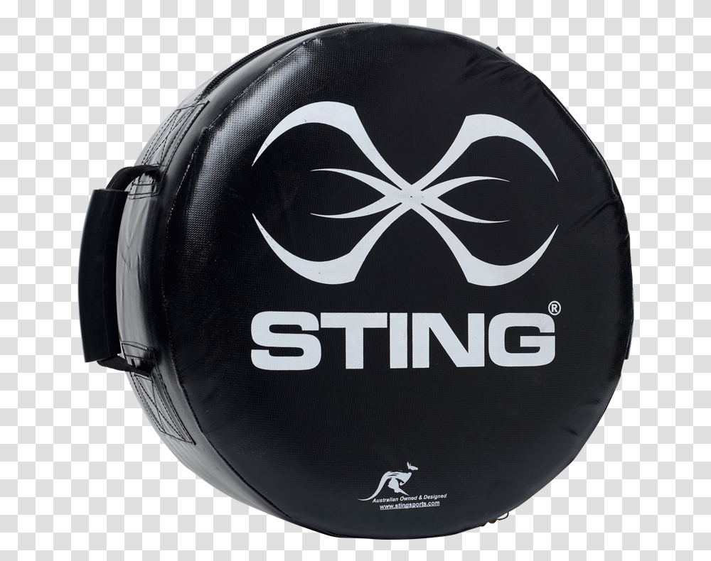 Round Shield Round Hd Bumpstrike Shield Sting Sting Boxing Gloves, Helmet, Clothing, Apparel, Logo Transparent Png