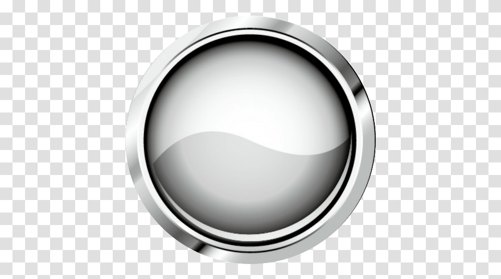 Round Silver Circle Silver Circle Frame, Emblem, Symbol, Magnifying, Mirror Transparent Png