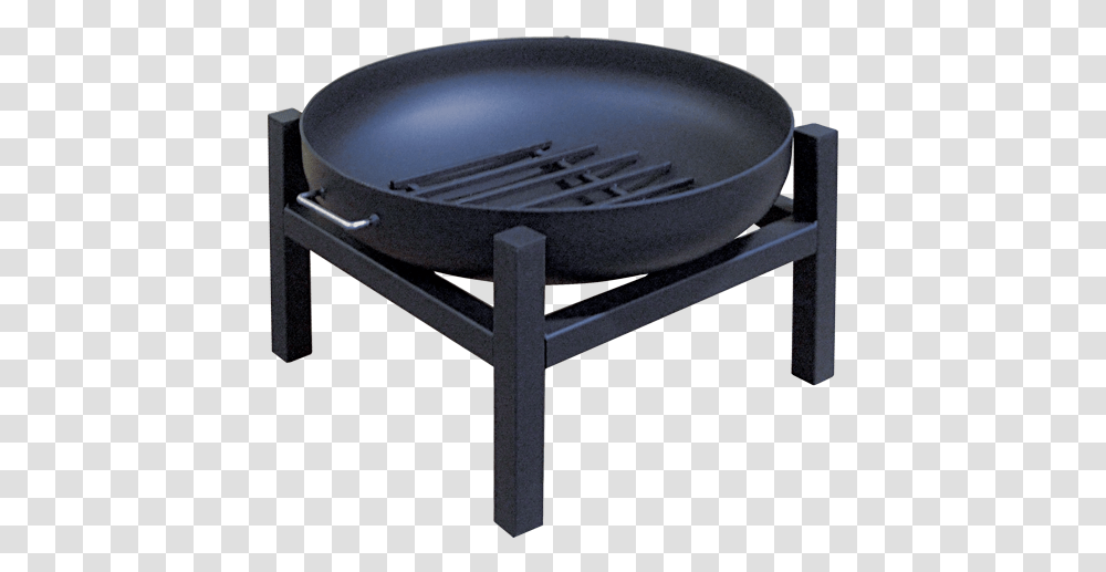 Round Steel Wood Fire Pit With Grate Round Steel Fire Pit With Square Base, Frying Pan, Wok, Oven, Appliance Transparent Png