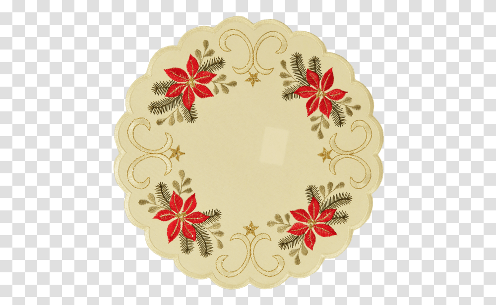 Round Table Linen Circle, Floral Design, Pattern Transparent Png