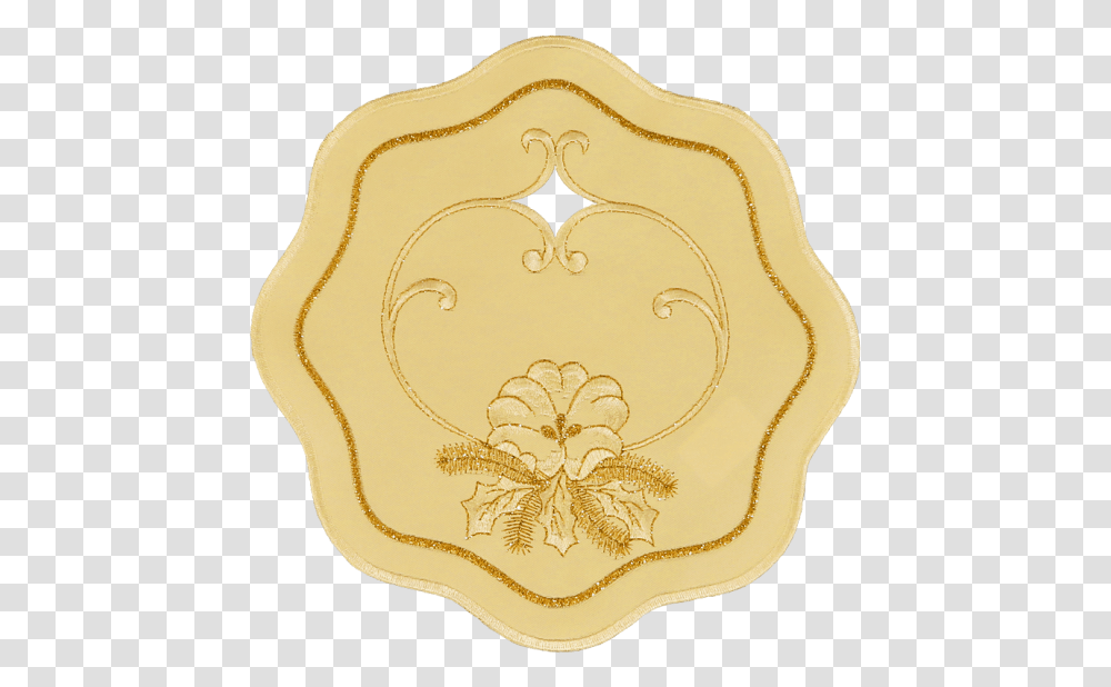 Round Table Linen Emblem, Rug, Gold, Wax Seal Transparent Png
