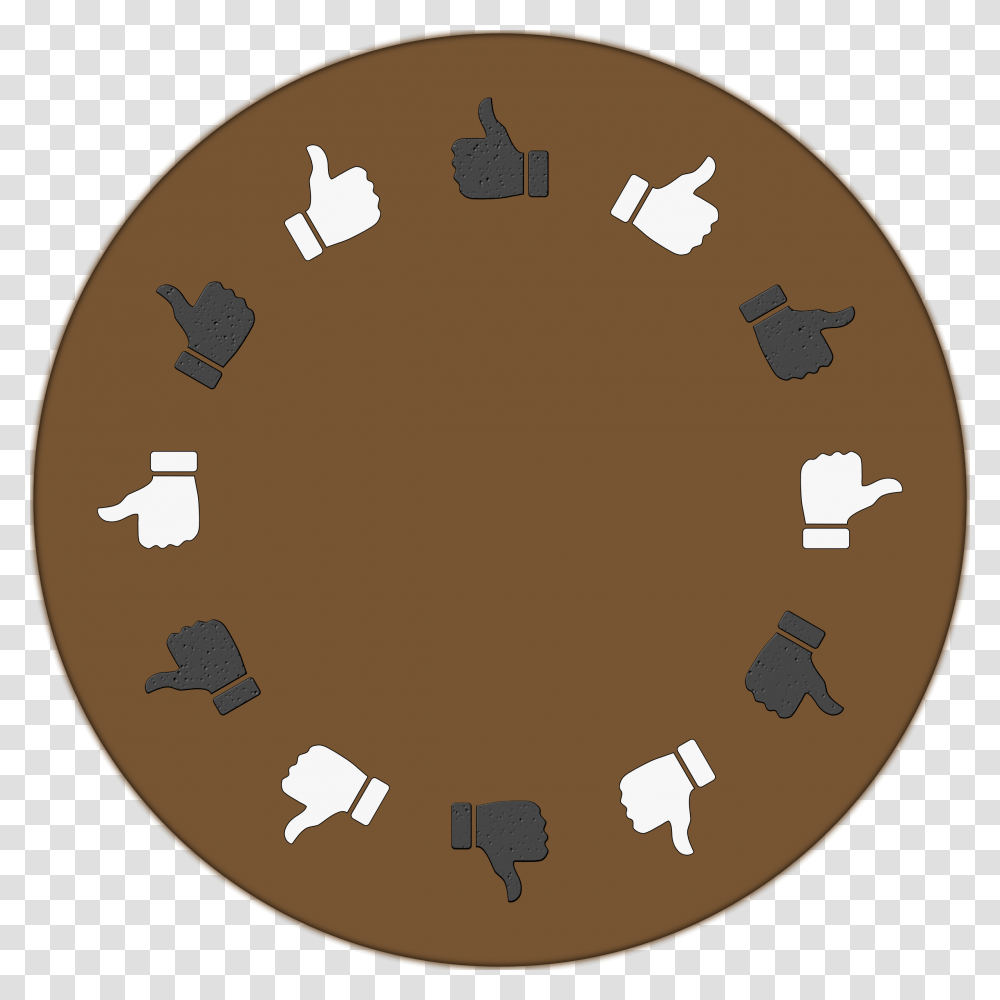 Round Table Vote Thumbs Up Icon, Dish, Meal, Food, Bowl Transparent Png