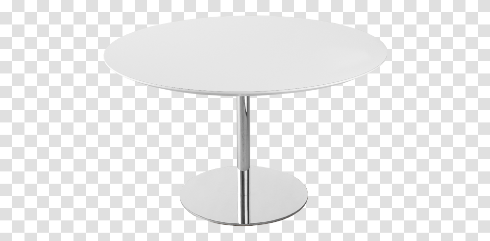 Round Table With Stainless Steel Base, Lamp, Furniture, Tabletop, Coffee Table Transparent Png