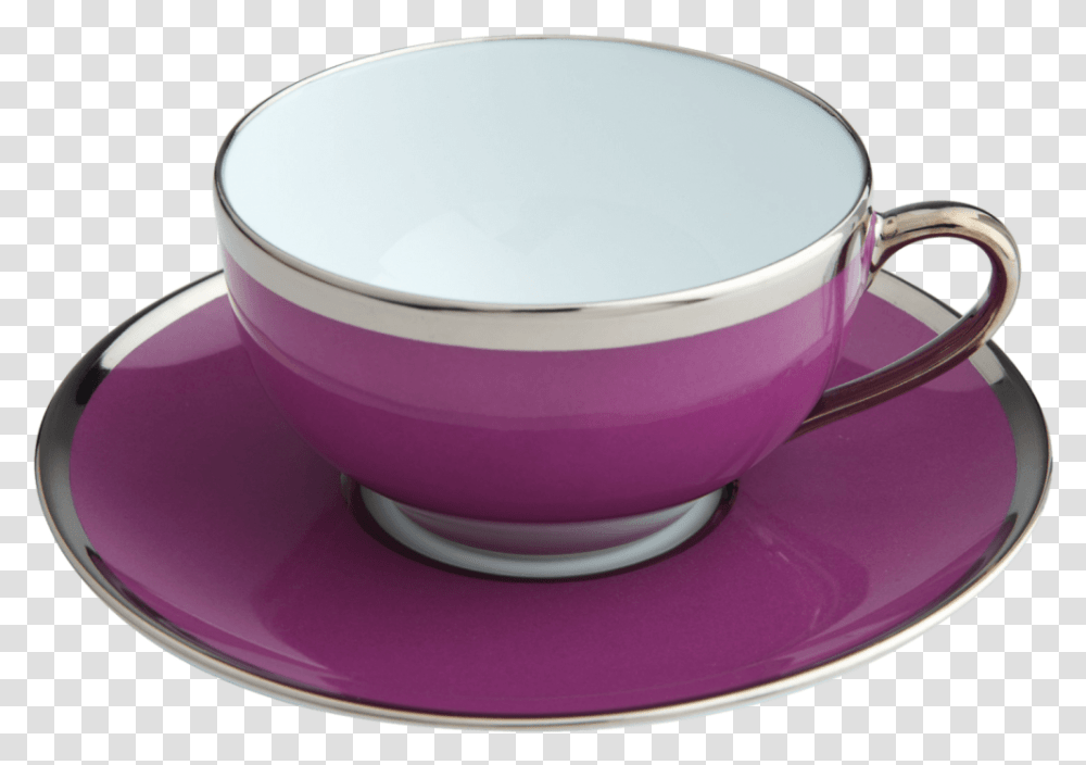 Round Tea Cup Saucer Saucer, Pottery, Milk, Beverage, Drink Transparent Png