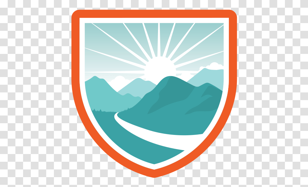 Round The Mountain Logo, Armor, Shield, Poster, Advertisement Transparent Png