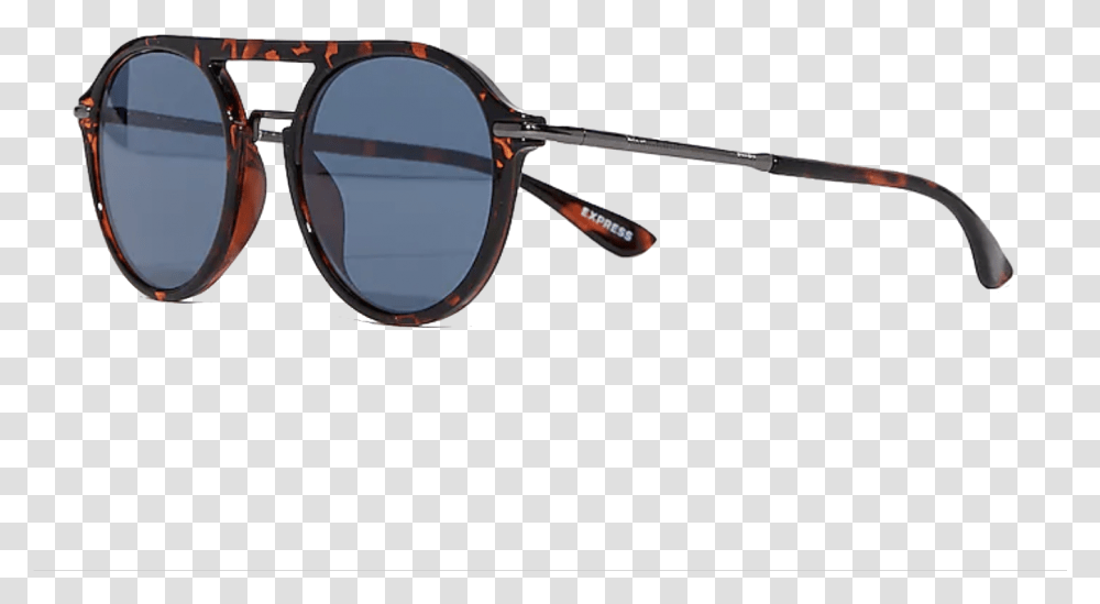 Round Tortoiseshell Sunglasses Reflection, Accessories, Accessory Transparent Png