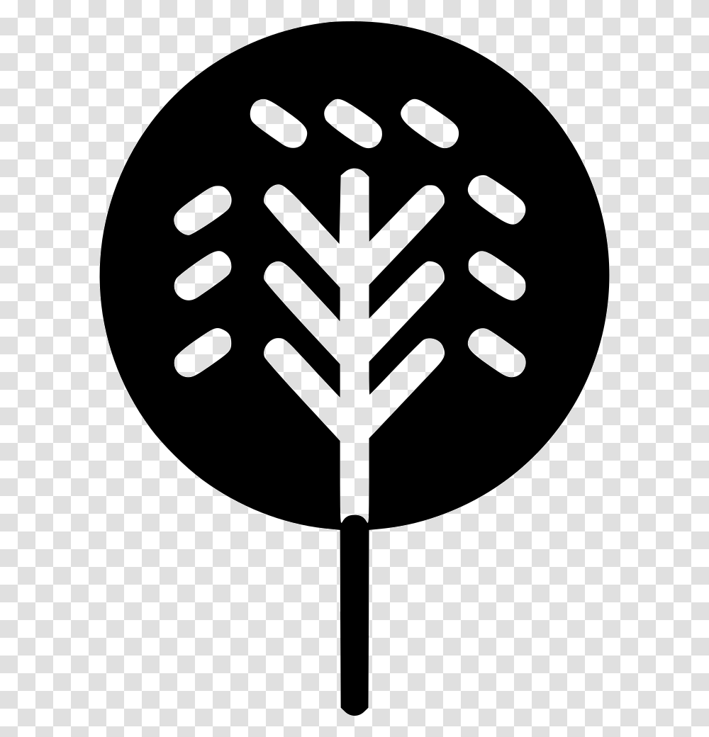 Round Tree Emblem, Stencil, Rug, Logo Transparent Png