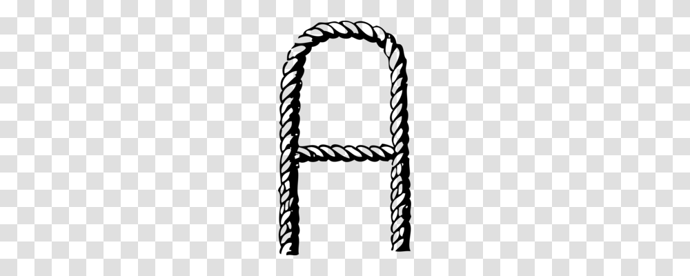 Round Turn And Two Half Hitches Half Hitch Knot Rope Free, Gray, World Of Warcraft Transparent Png
