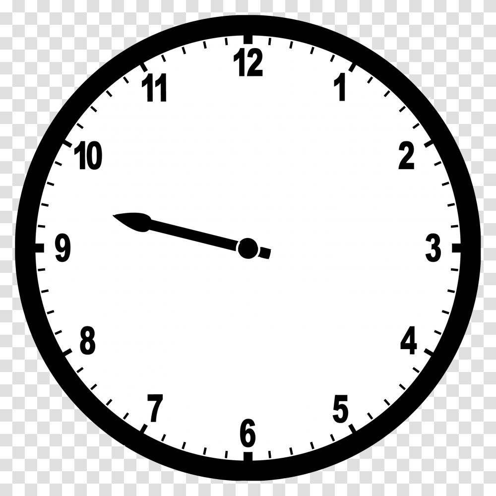 Round Wall Clock Image Clock, Analog Clock, Disk Transparent Png