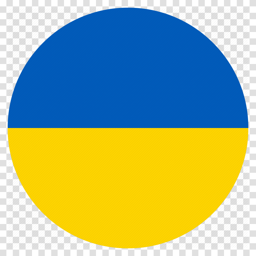 Rounded Flat Country Collection Ukraine Flag Circle, Light, Lighting, Balloon Transparent Png