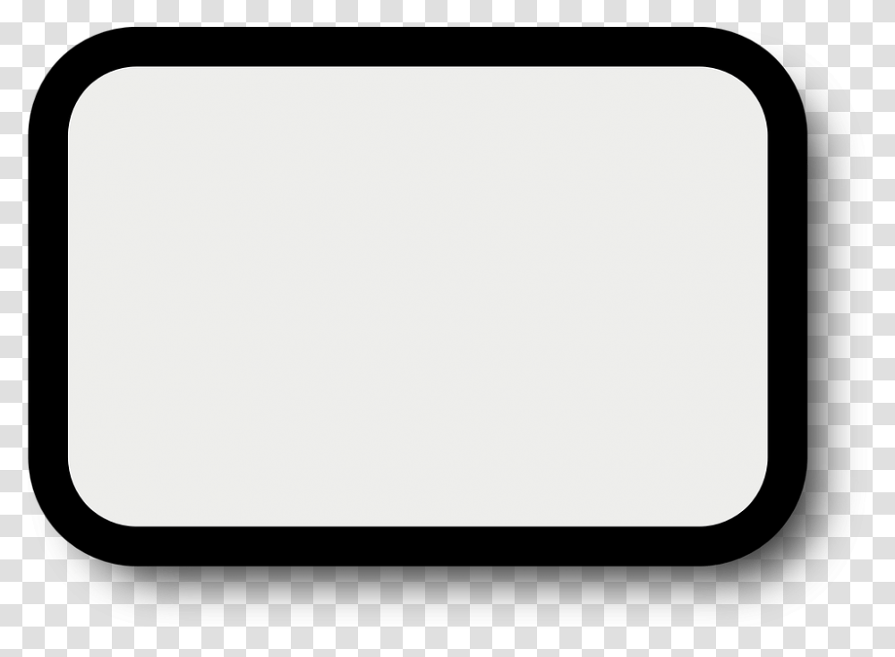 Rounded Rectangle Frame Image, Screen, Electronics, Monitor, Display Transparent Png