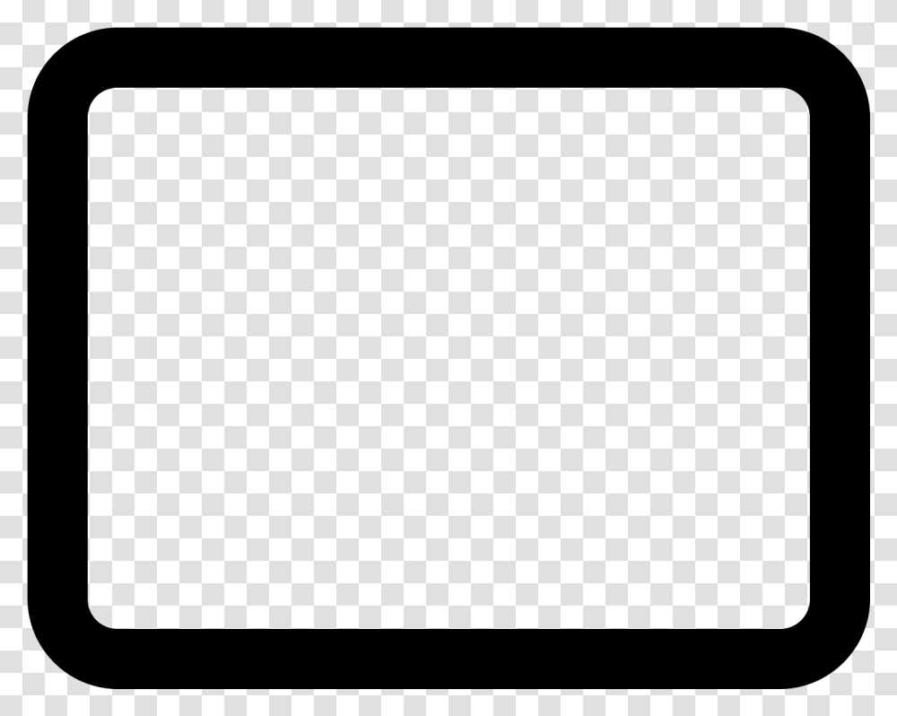 Rounded Rectangle Stroked Icon Cell Phone Vector, Gray, World Of Warcraft Transparent Png