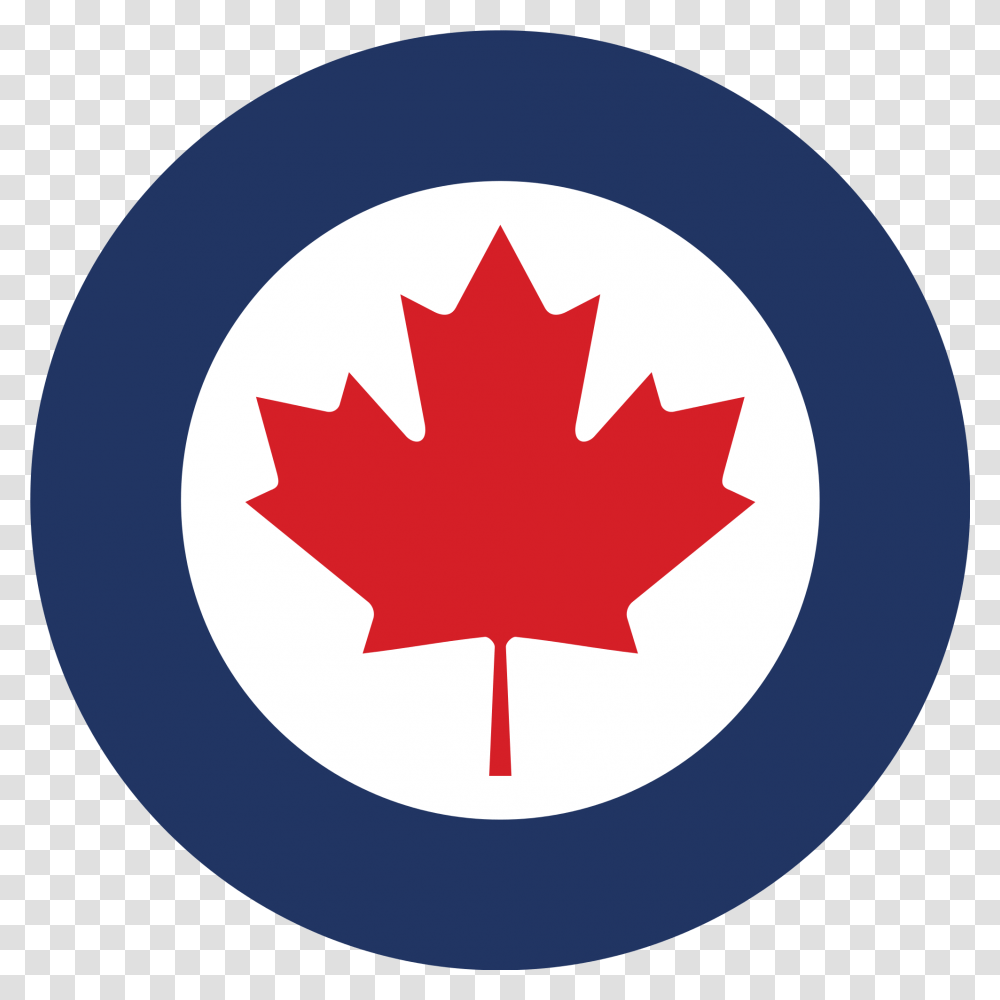 Roundel Of Canada Canadian Air Force Roundel, Leaf, Plant, Maple Leaf Transparent Png