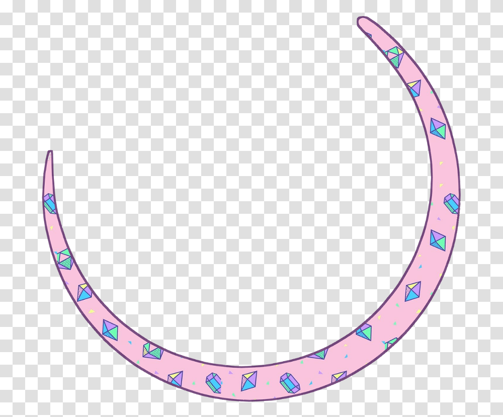 Roundkpop Pink Freetoedit Circle Frame Border Circle, Horseshoe, Necklace, Jewelry Transparent Png