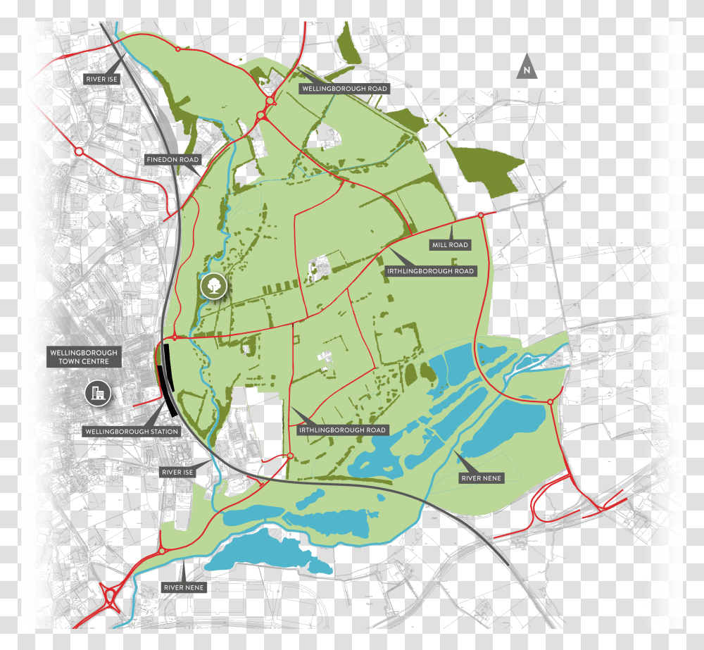 Route 2 Stanton Cross, Map, Diagram, Plot, Atlas Transparent Png