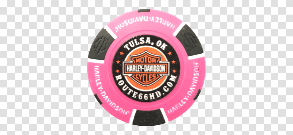 Route 66 Harley Davidson Dream Catcher Poker Chip Harley Davidson, Frisbee, Toy, Label Transparent Png