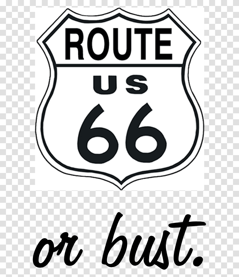 Route 66 Sign Image Route 66 Sign, Armor, Symbol, Logo, Trademark Transparent Png
