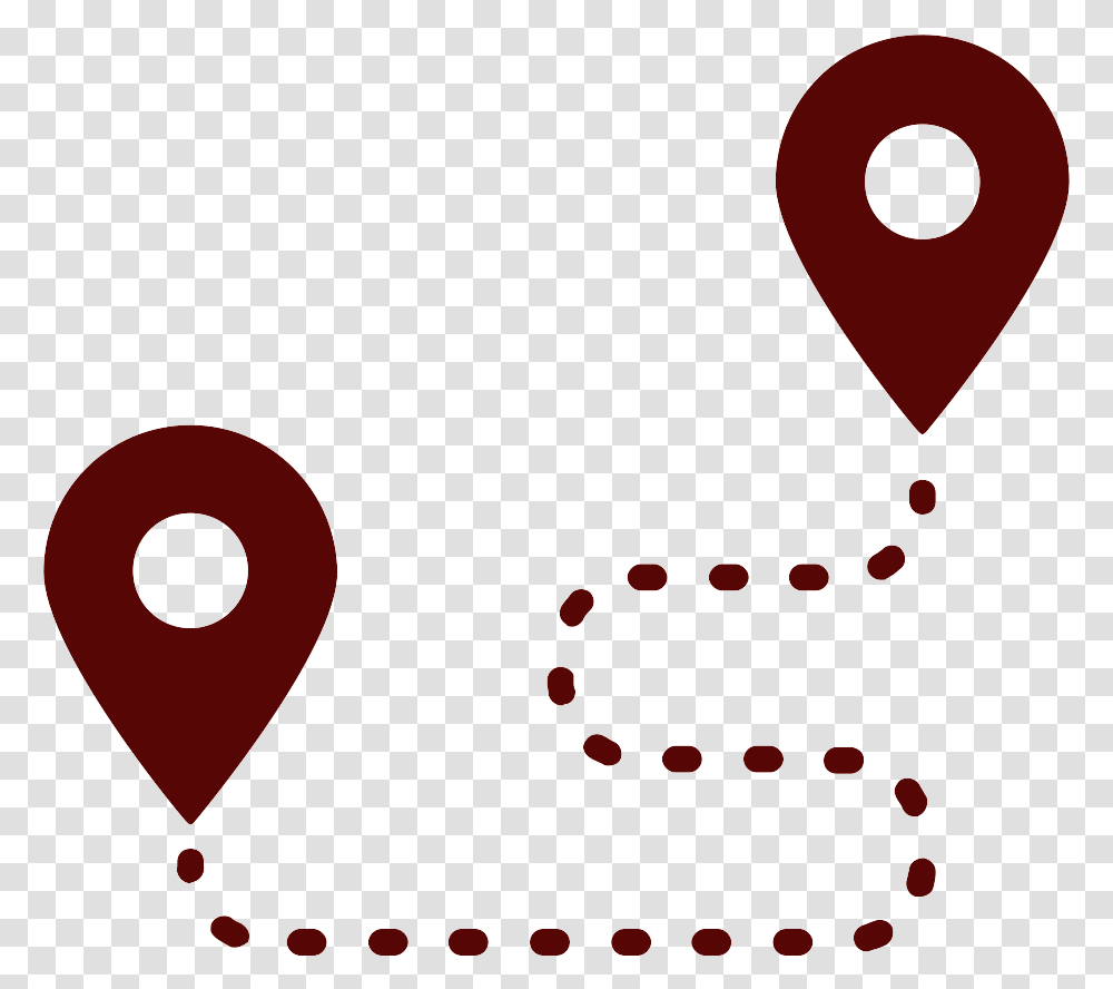 Route Map Circle, Heart, Triangle, Label Transparent Png