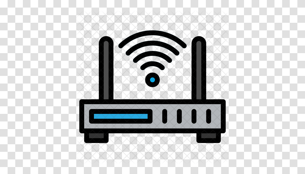 Router Icon Wireless Transmitter, Electronics, Hardware, Amplifier, Modem Transparent Png