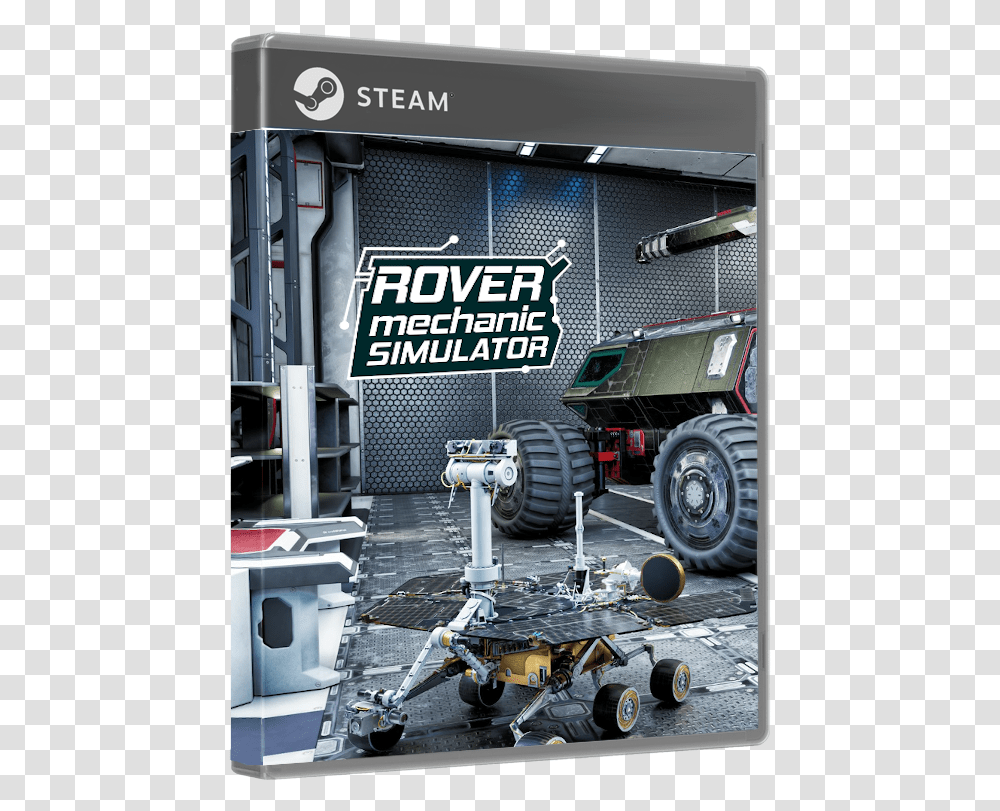 Rover Mechanic Simulator On Steam Steam, Wheel, Machine, Tire, Truck Transparent Png