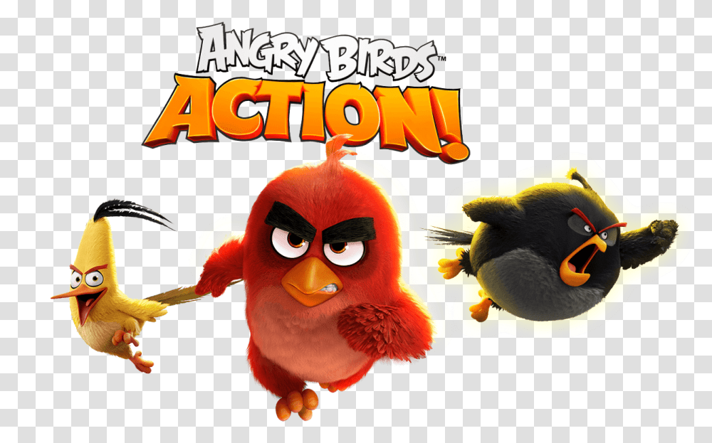 Rovio Release Angry Birds Action Launch Angry Birds 2, Animal Transparent Png