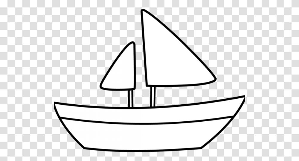 Row Boat Clipart Black And White Boat Clipart Black And White Outline, Lamp, Apparel, Hat Transparent Png