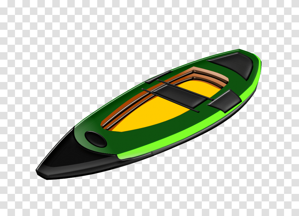 Row Boat Clipart Green Boat, Kayak, Canoe, Rowboat, Vehicle Transparent Png