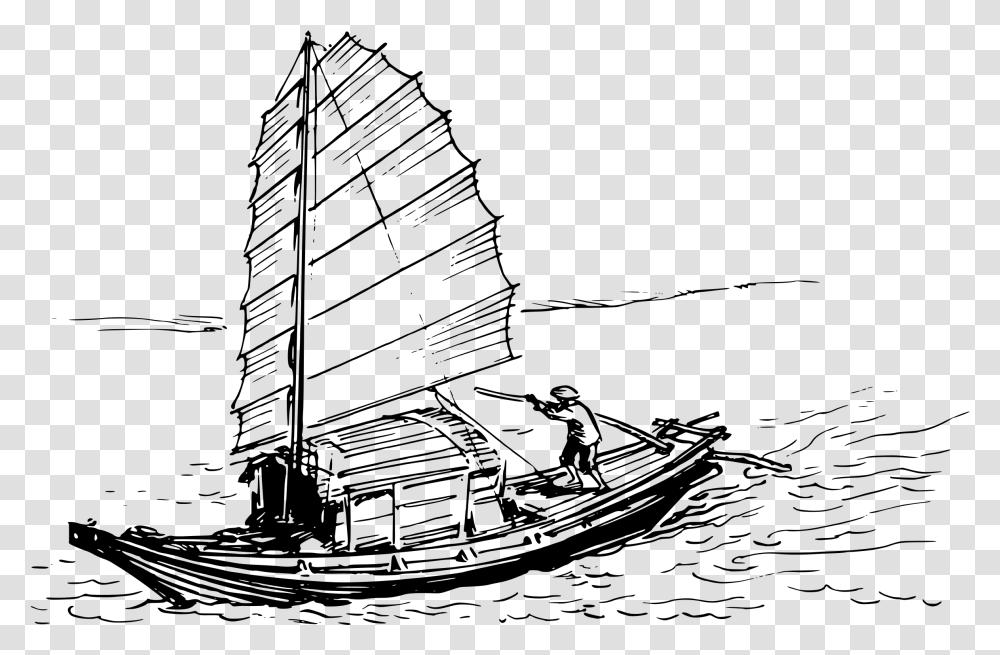 Row Boat Clipart Sampan Sampan Ship, Gray, World Of Warcraft Transparent Png