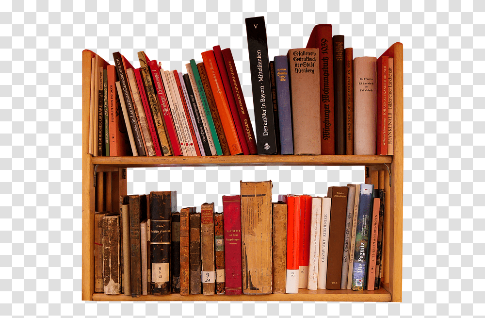 Row Books No Background, Furniture, Shelf, Bookcase, Room Transparent Png