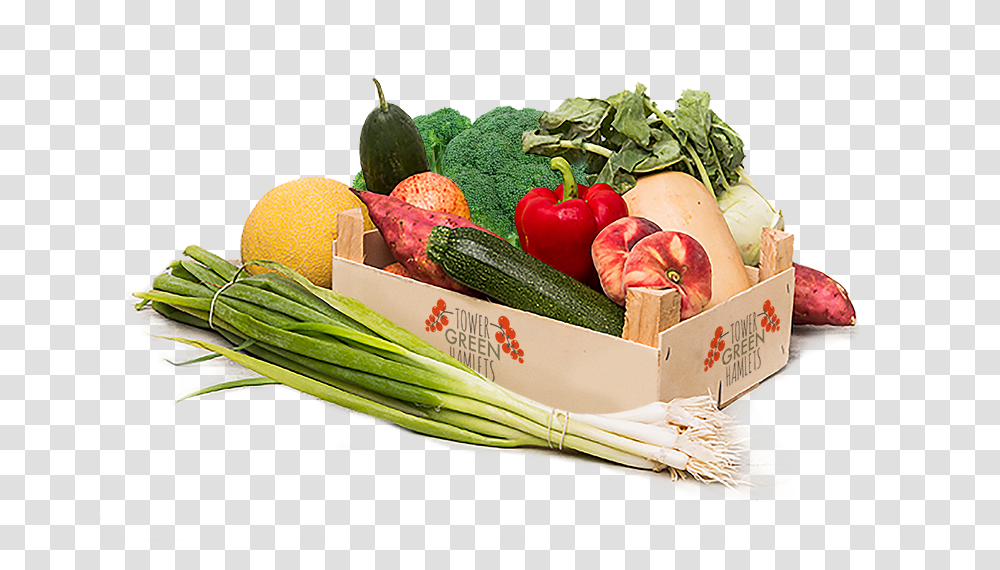 Row Of Fruits And Vegetables Download Fruits And Vegetables Box, Plant, Produce, Food, Squash Transparent Png