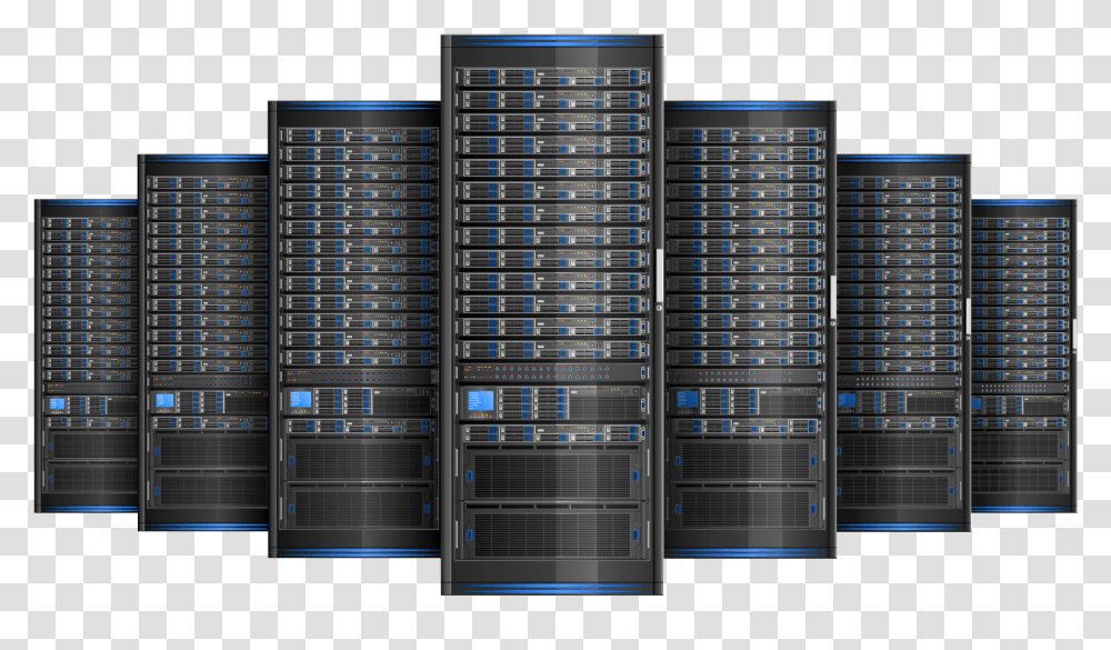 Row Of Servers Tinypng Mask Servers, Hardware, Computer, Electronics Transparent Png
