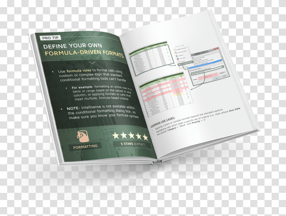 Row Of Stars 75 Excel Tips To Help You Work Smarter Brochure, Book, Poster, Advertisement, Flyer Transparent Png