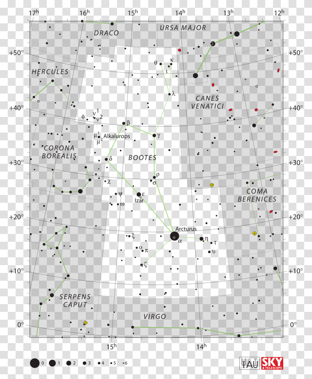 Row Of Stars Bootes Constellation Star Chart, Nature, Outdoors, Astronomy, Night Transparent Png