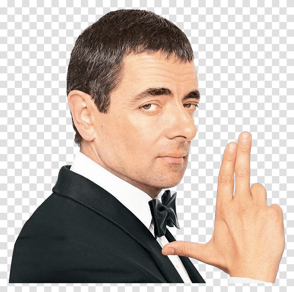 Rowan Atkinson Mr Rowan Atkinson, Person, Human, Suit, Overcoat Transparent Png