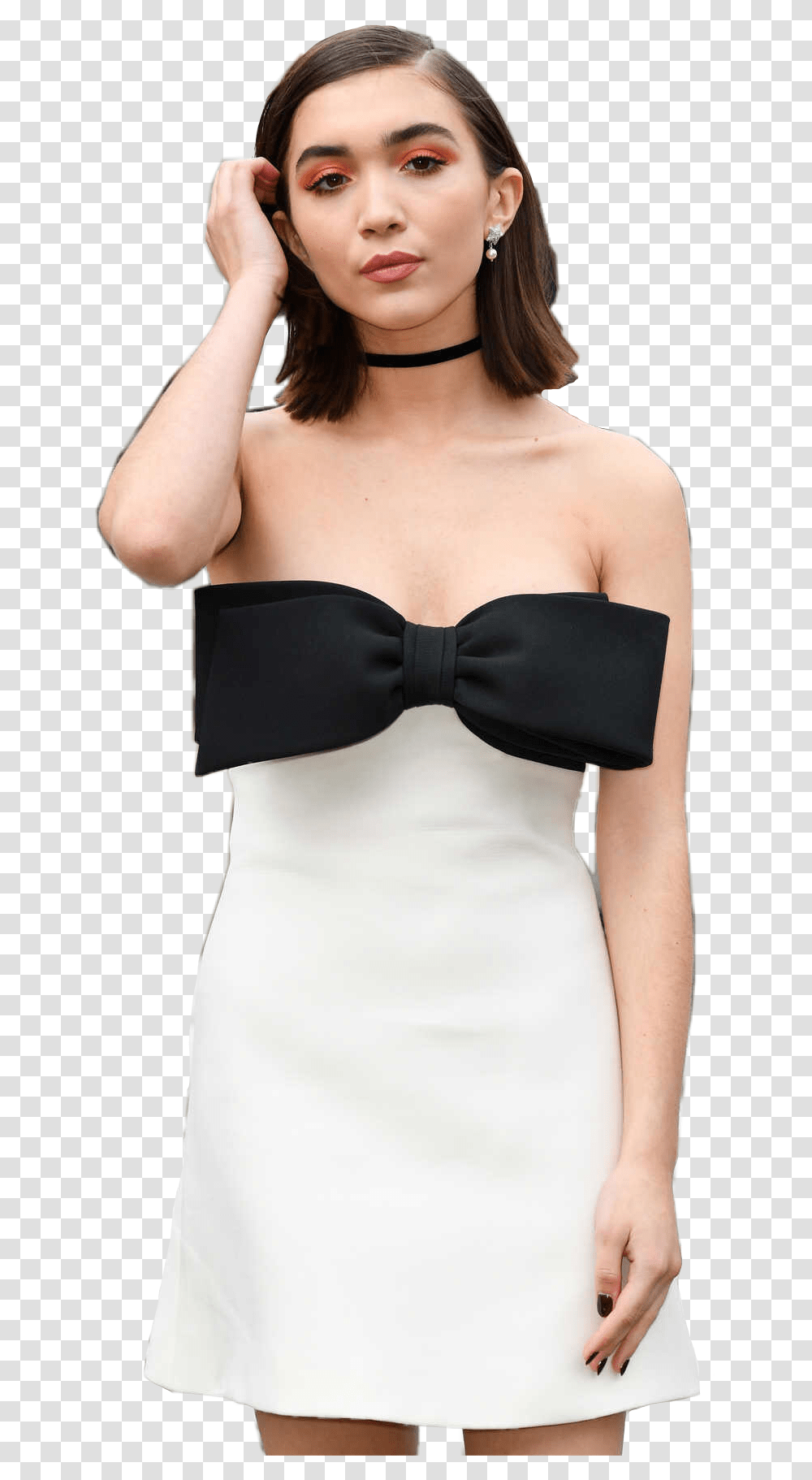 Rowan Blanchard Cocktail Dress, Tie, Accessories, Accessory, Person Transparent Png