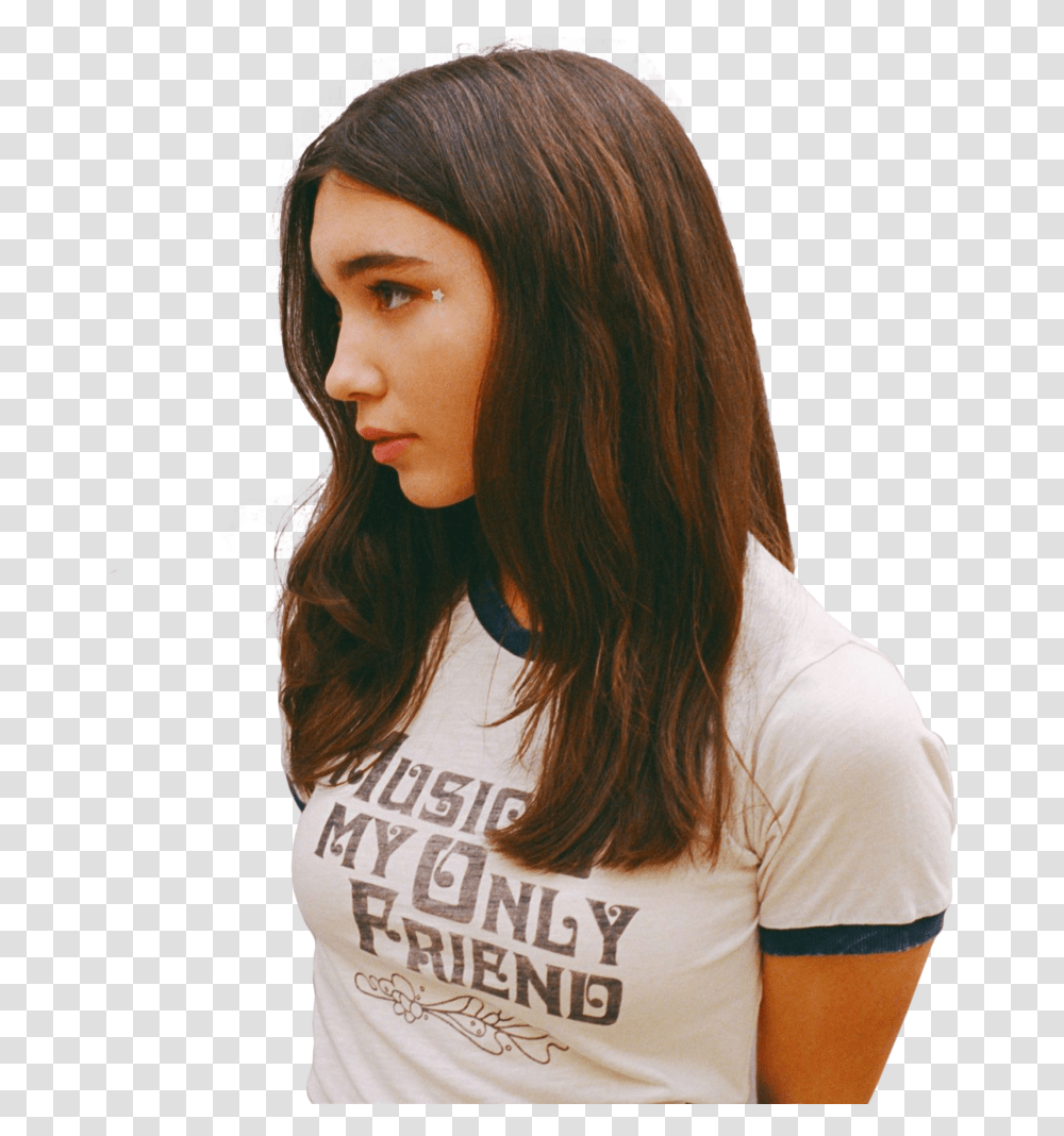 Rowan Blanchard Image Lace Wig, Apparel, Person, Face Transparent Png