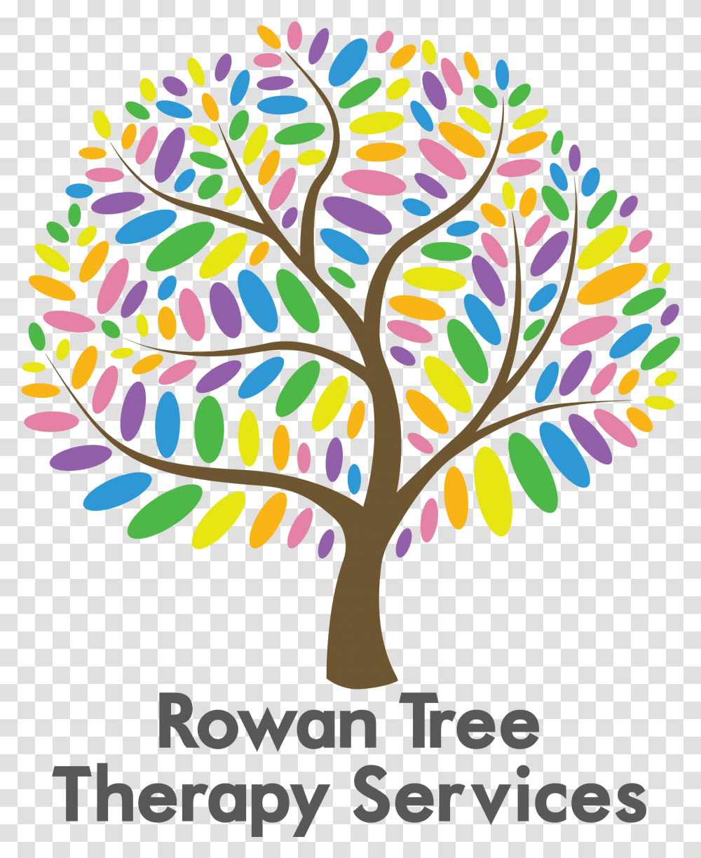 Rowan Tree Logo 4 Illustration, Graphics, Art, Floral Design, Pattern Transparent Png