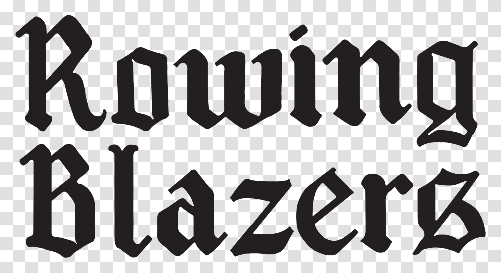 Rowing Blazers Logo, Alphabet, Label, Weapon Transparent Png