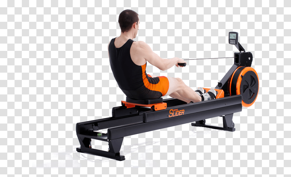 Rowing Machine Exercise, Person, Human, Lawn Mower, Tool Transparent Png