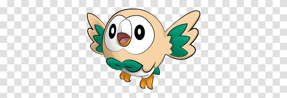 Rowlet, Bird, Animal, Toy, Poultry Transparent Png