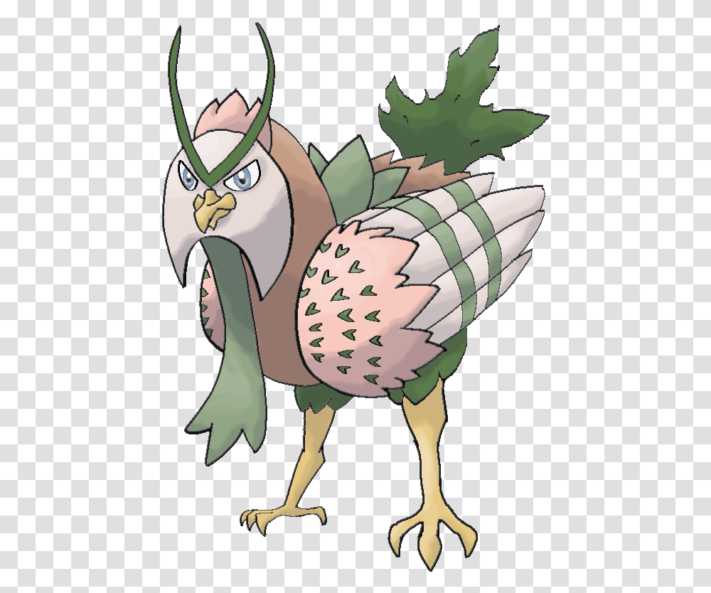 Rowlet Evolution Concept Falconiformes, Plant, Cream, Food, Graphics Transparent Png