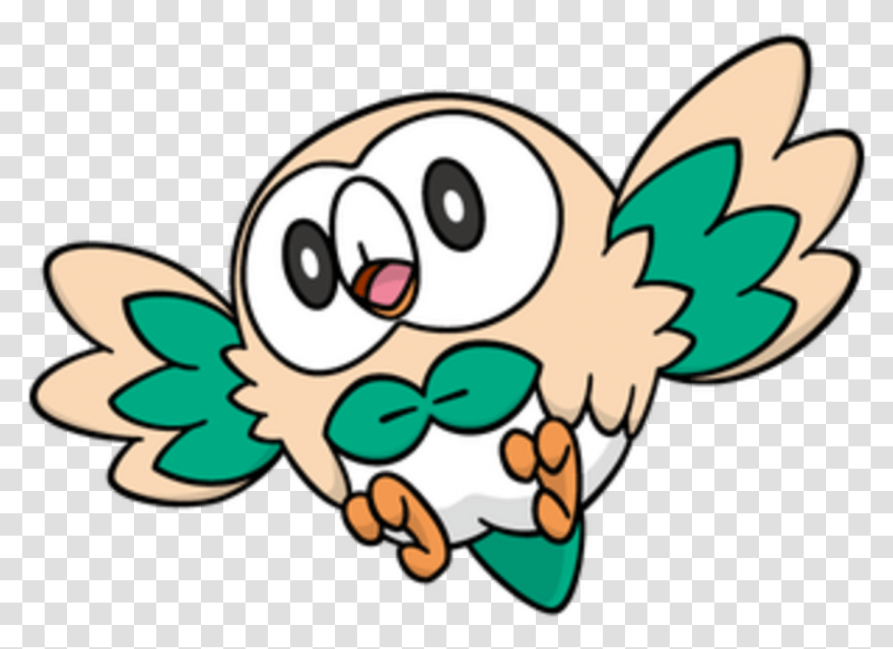 Rowlet Global Link Clipart Pokemon Rowlet, Outdoors, Graphics, Face, Nature Transparent Png