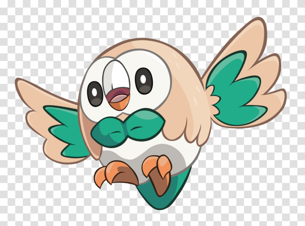 Rowlet Image, Animal, Bird, Toy, Poultry Transparent Png