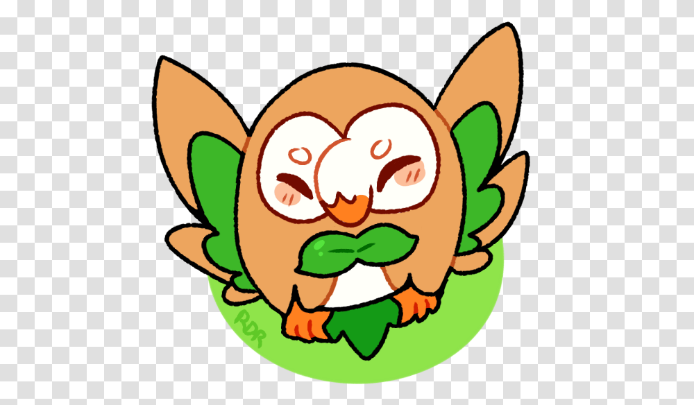 Rowlet Image With No Background Happy, Food, Sweets, Confectionery, Egg Transparent Png