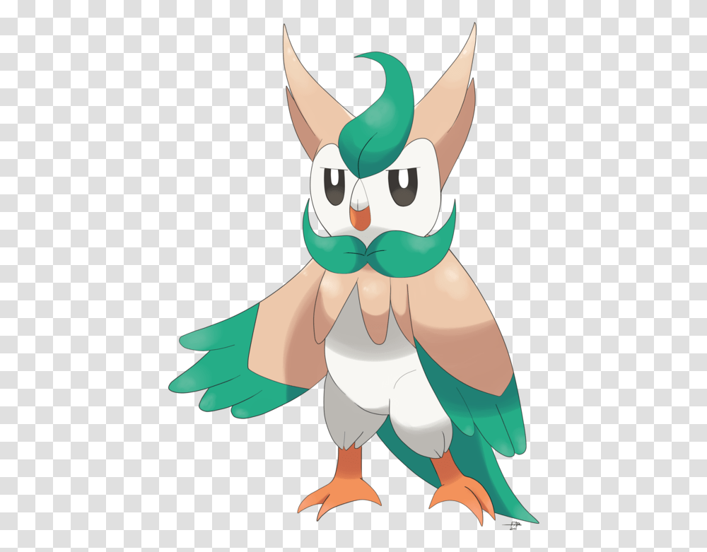 Rowlet Pokemon 3rd Evolution Fictional Character, Graphics, Art, Bird, Animal Transparent Png