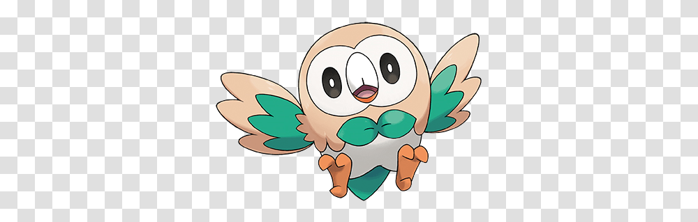 Rowlet Pokemon Sun And Moon Rowlet, Angry Birds, Cupid Transparent Png