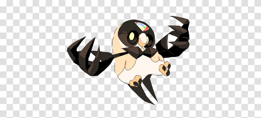 Rowlet With Necrozma Armor Sun And Moon Know Your Meme, Angry Birds Transparent Png